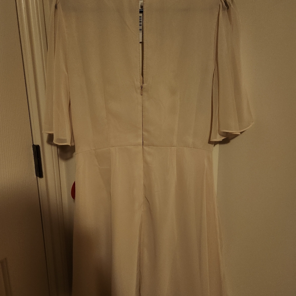 Hope And Ivy Blush Embroidered Dress. Uk Size 12. Us Size 8 - Picture 4 of 4